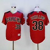 Diamondbacks 38 Curt Schilling Red Flexbase Jersey Sguo,baseball caps,new era cap wholesale,wholesale hats